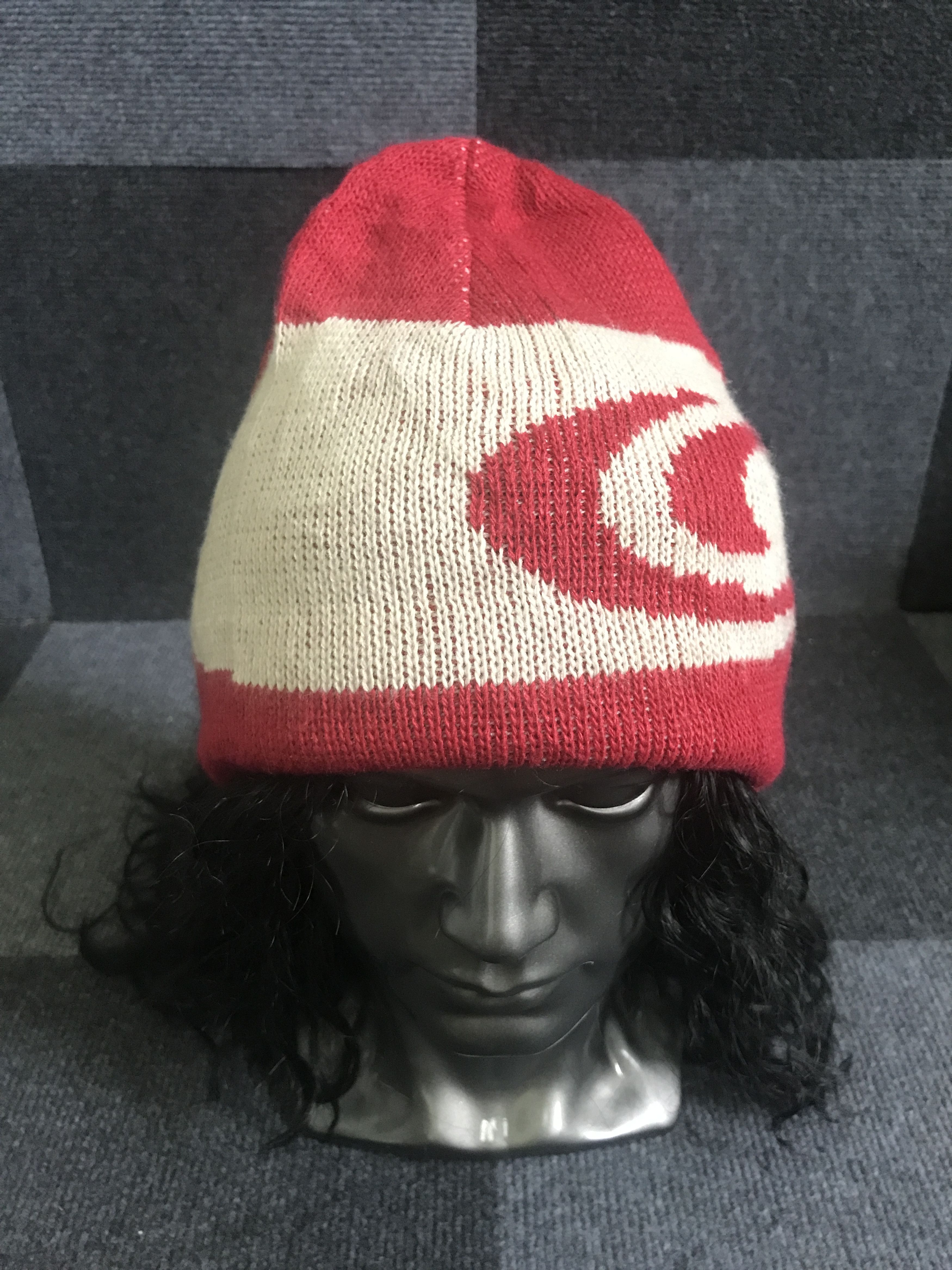 image of Outdoor Life x Salomon Bsc98 Vintage Salomon Outdoor Gear Beanie in Red, Men's