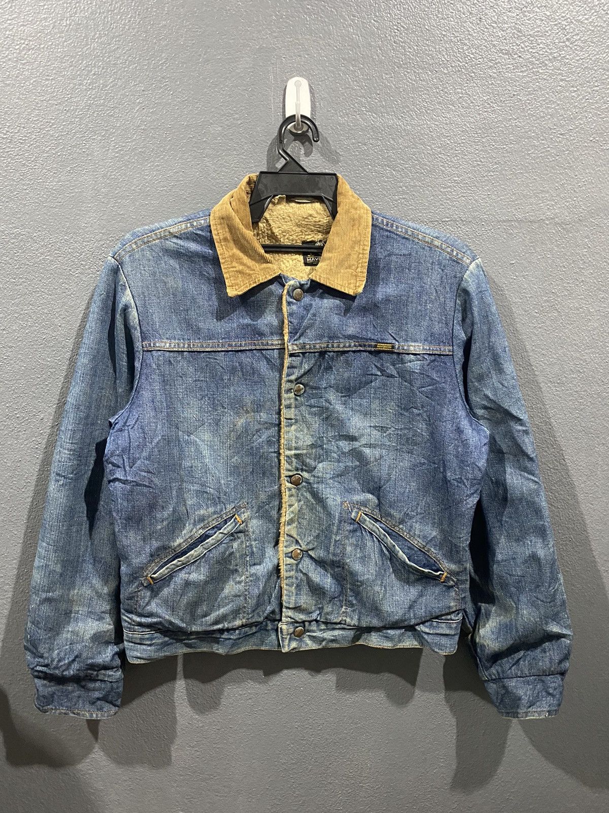 Other Vintage 70s MAVERICK BLUE BELL Denim Jacket Size US S / EU 44-46 / 1 - 2 Thumbnail