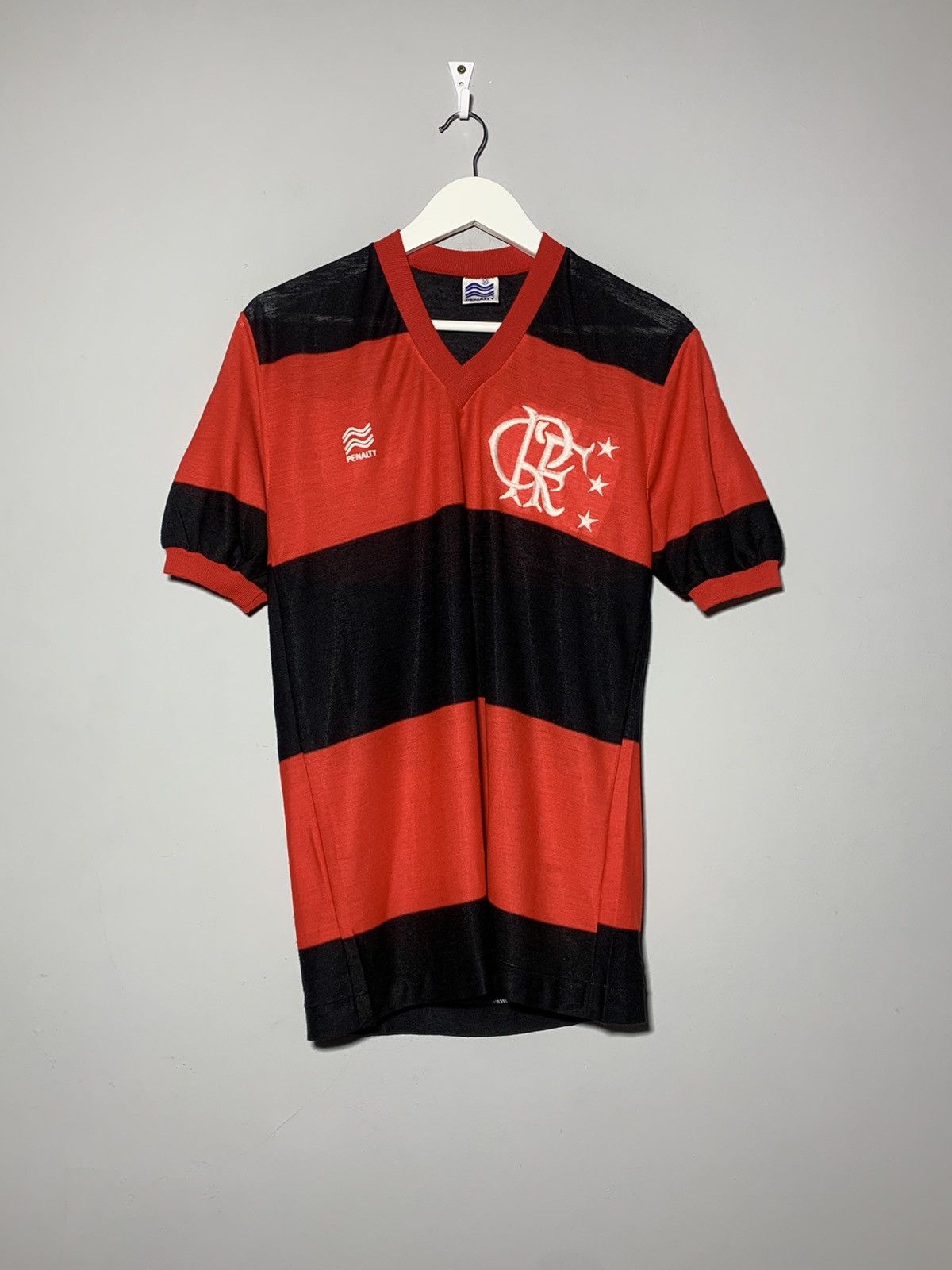 Penalty × Vintage Flamengo Penalty 1980 Vintage Football Shirt Soccer Jersey Size US M / EU 48-50 / 2 - 1 Thumbnail