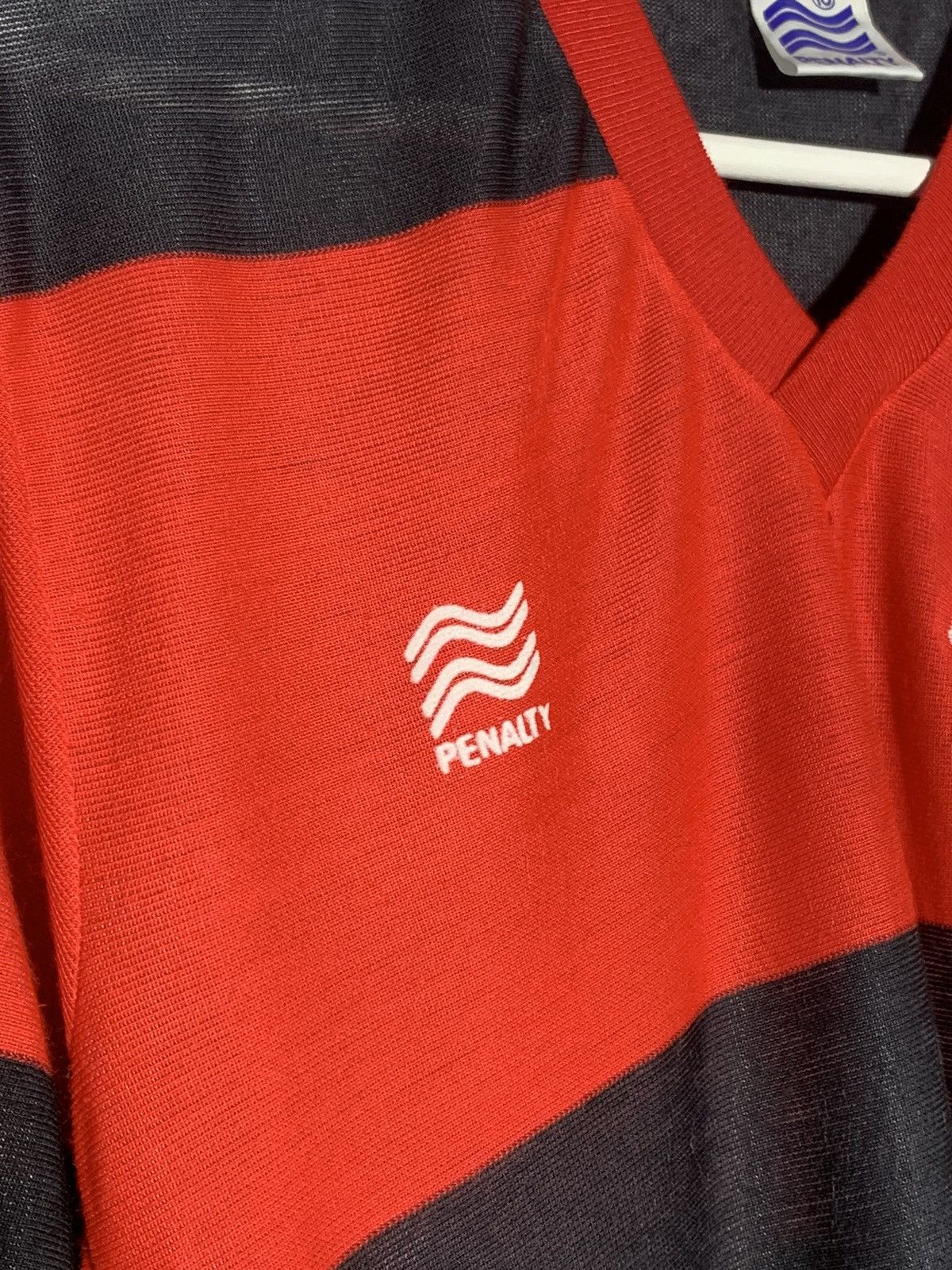 Penalty × Vintage Flamengo Penalty 1980 Vintage Football Shirt Soccer Jersey Size US M / EU 48-50 / 2 - 4 Thumbnail