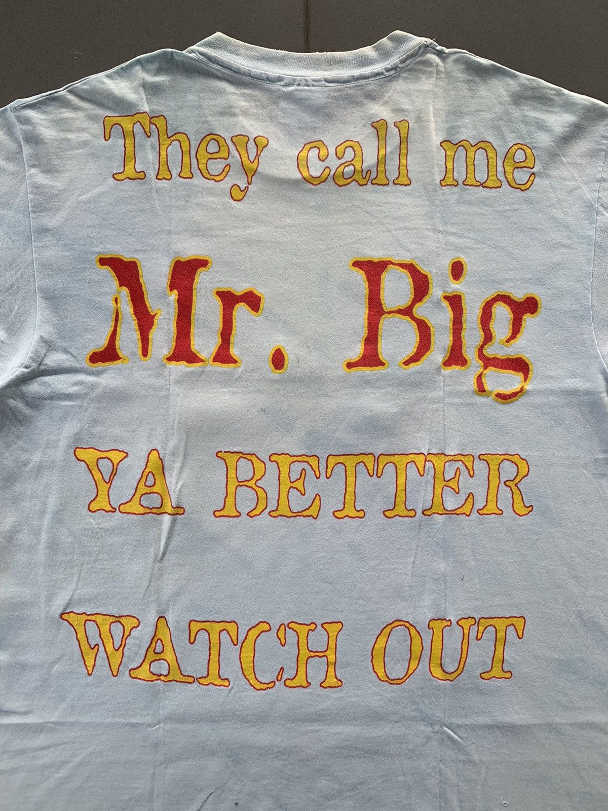 Band Tees Vintage 90s Mr.Big They Call Me Winterland 1994 T-Shirt Size US L / EU 52-54 / 3 - 4 Thumbnail