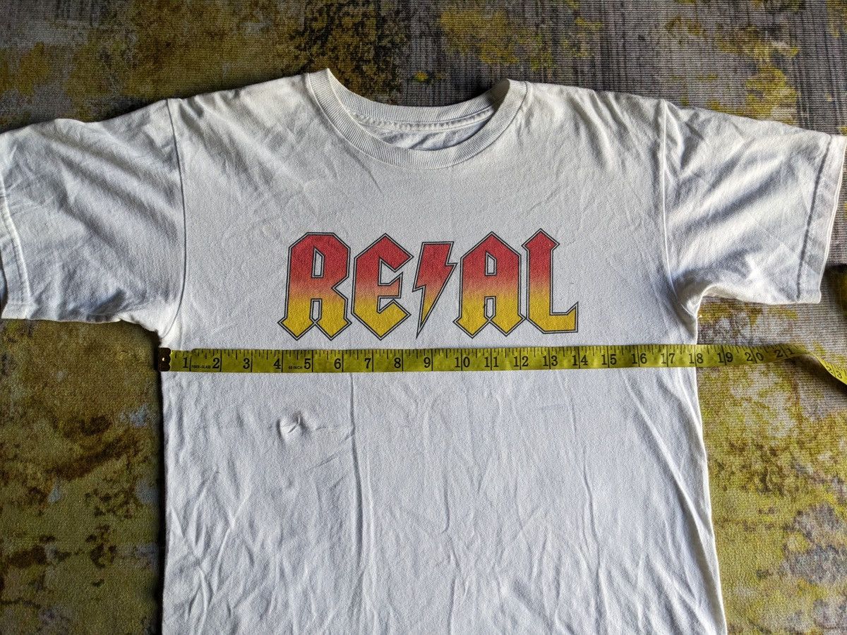 Vintage 00s Real Skateboard parody ACDC