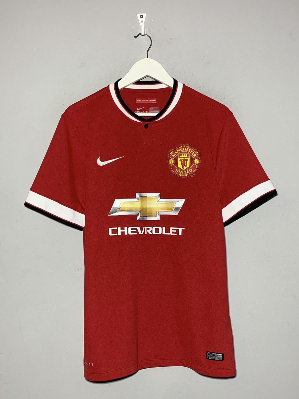 Nike Manchester United Nike 2014/15 Y2k Streetwear Football Shirt Size US M / EU 48-50 / 2 - 1 Thumbnail