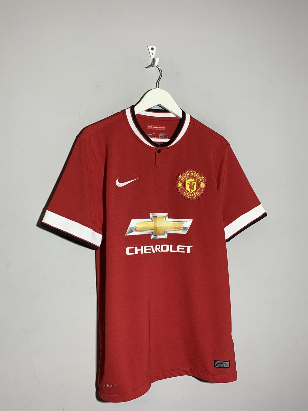 Nike Manchester United Nike 2014/15 Y2k Streetwear Football Shirt Size US M / EU 48-50 / 2 - 2 Thumbnail