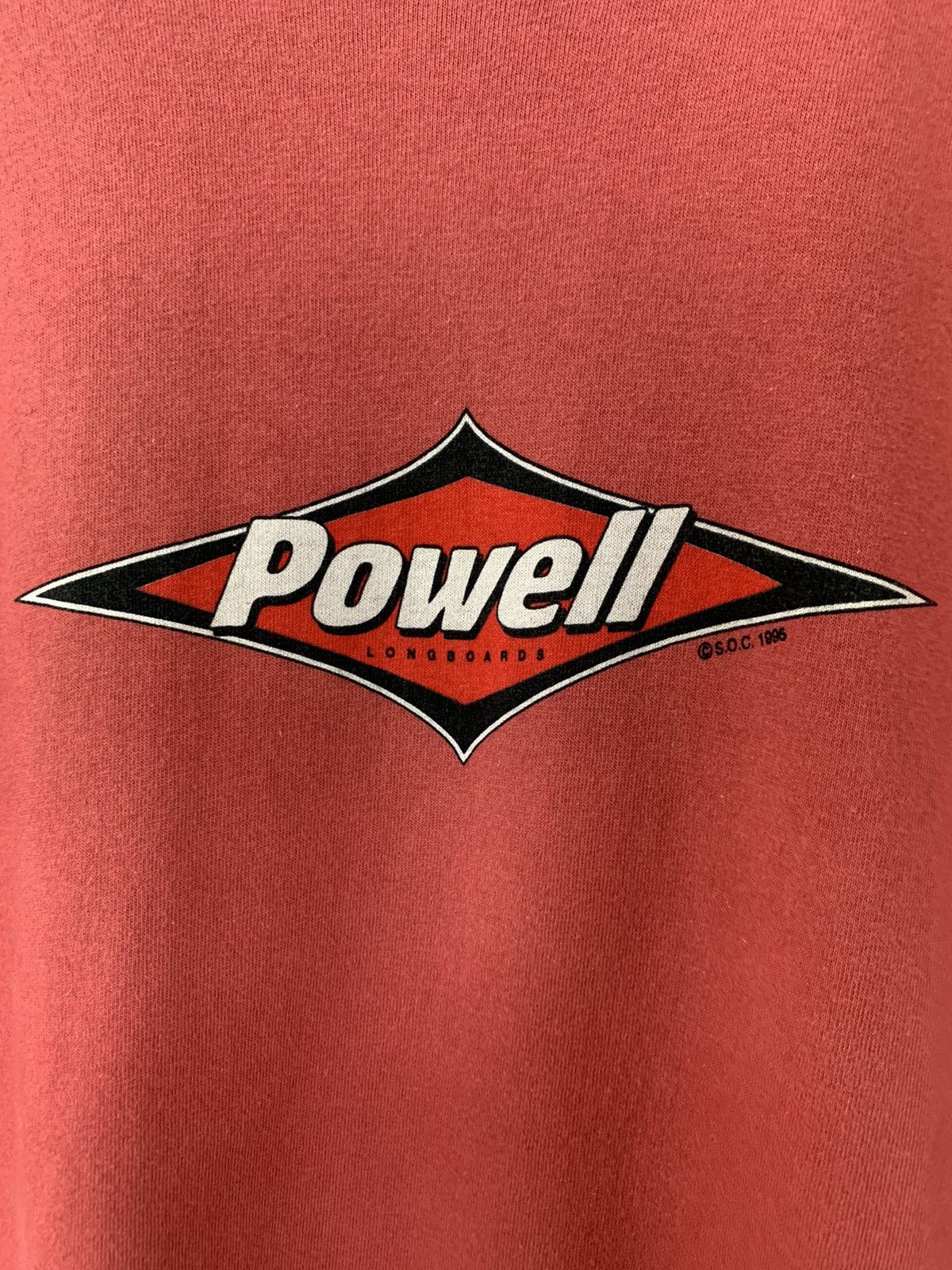Powell Peralta Vintage 90s Powell Peralta Longboards 1995 T-Shirt Size US M / EU 48-50 / 2 - 3 Thumbnail