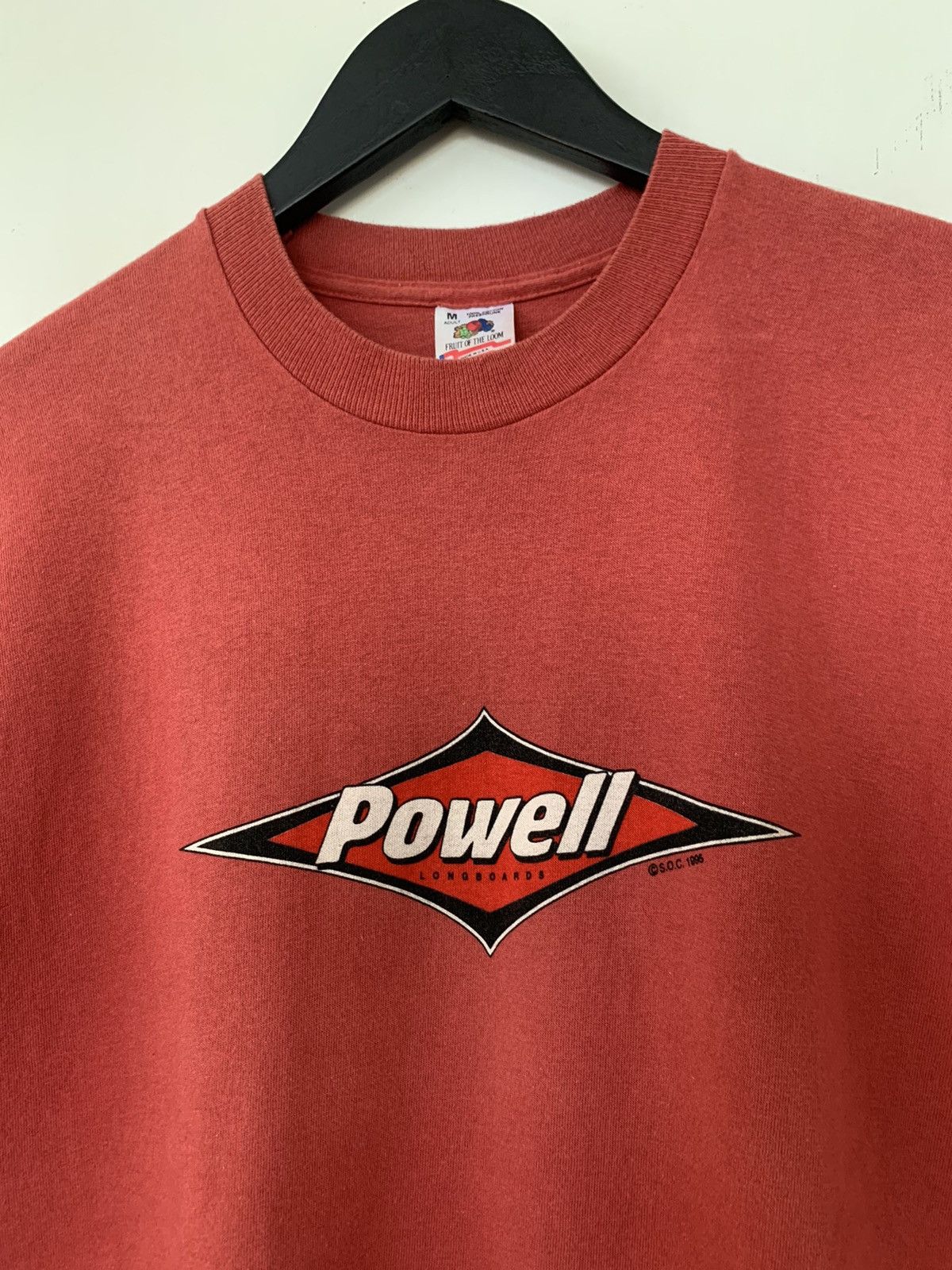 Powell Peralta Vintage 90s Powell Peralta Longboards 1995 T-Shirt Size US M / EU 48-50 / 2 - 2 Thumbnail