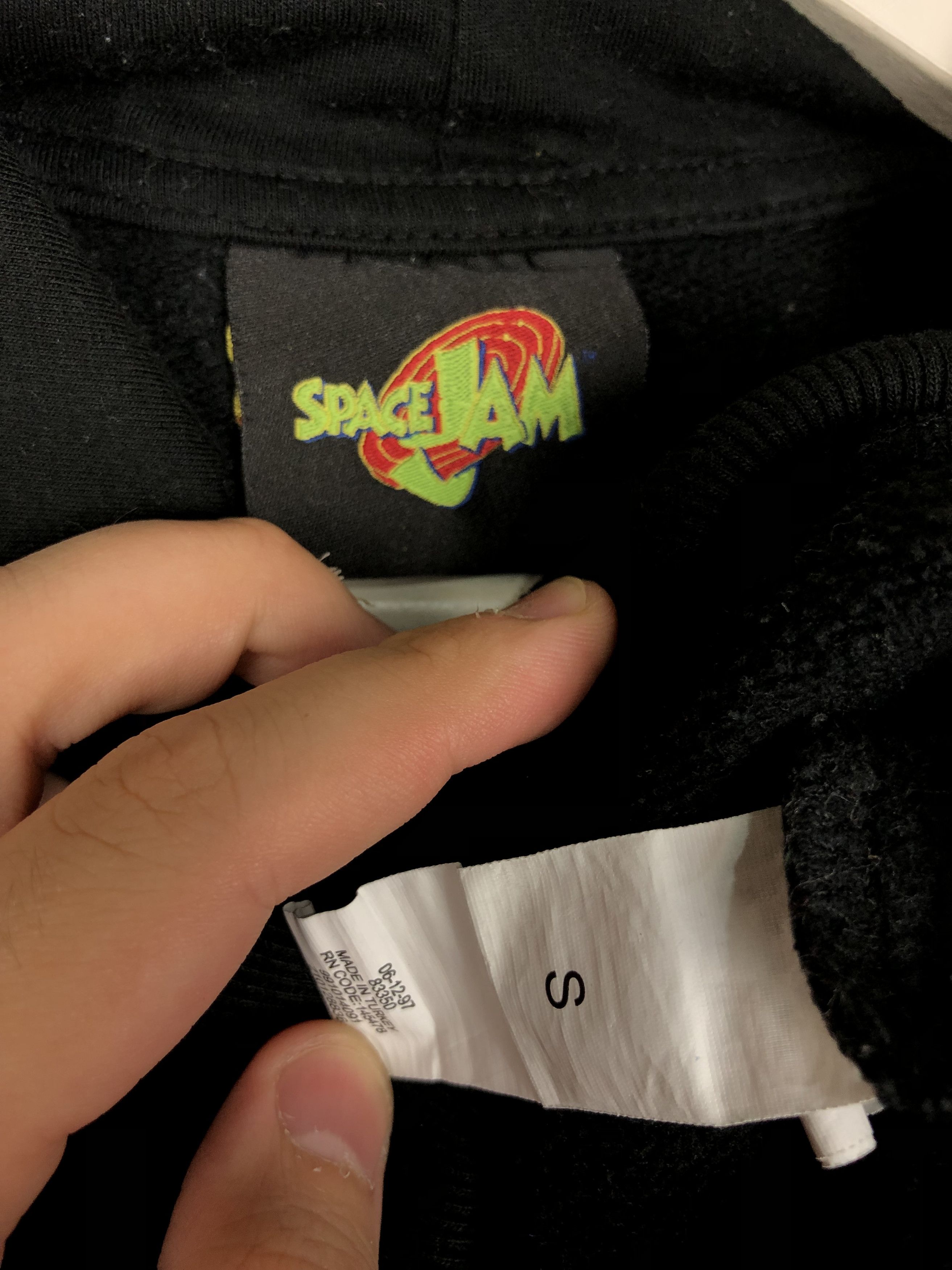 Other SPACE JAM HOODIE SWEATSHIRT BACK PRINT BASKETBALL AIR S Size US S / EU 44-46 / 1 - 8 Thumbnail