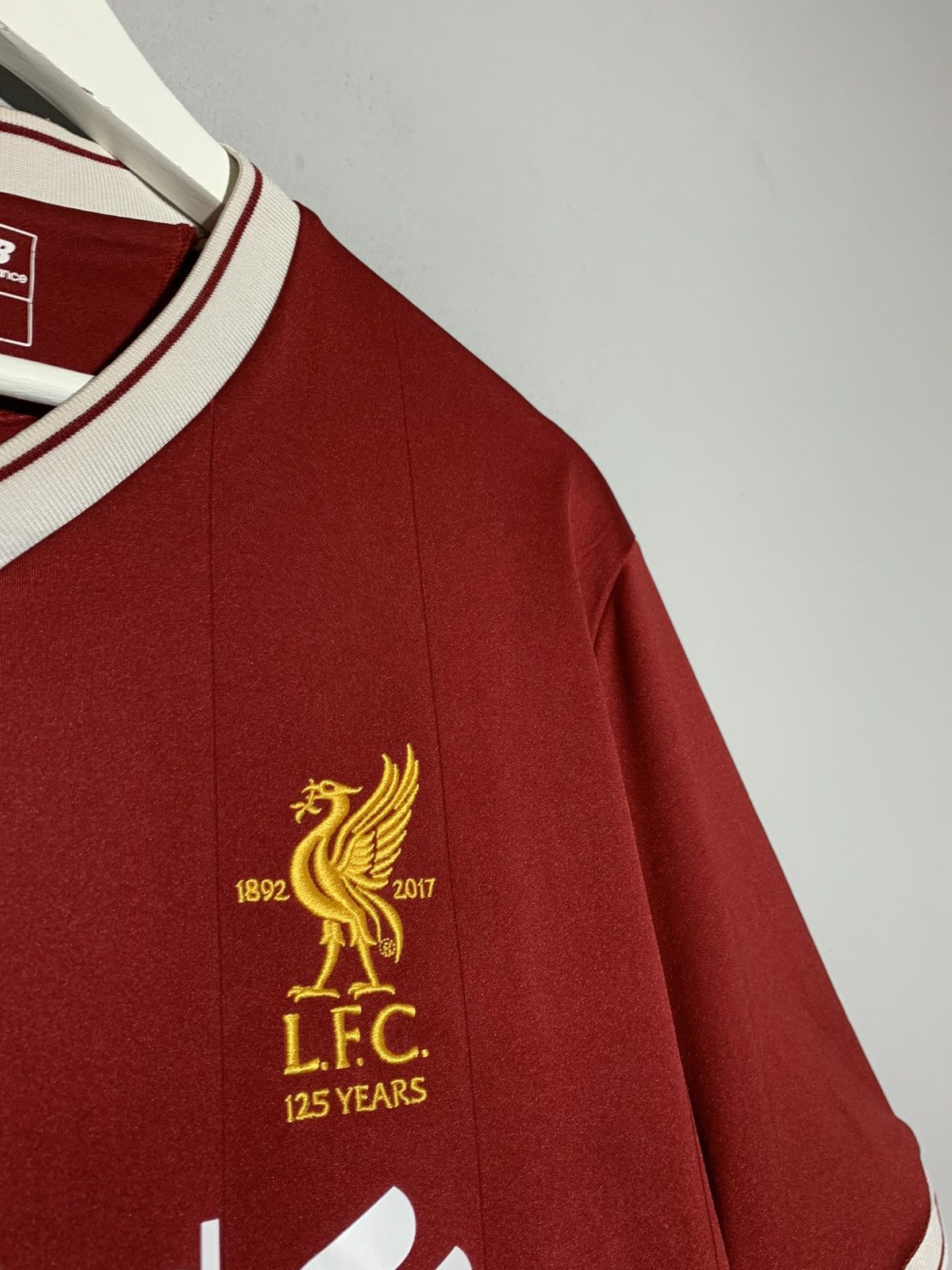 New Balance #20 Lallana Liverpool New Balance 2017/18 Football Shirt Size US L / EU 52-54 / 3 - 5 Thumbnail
