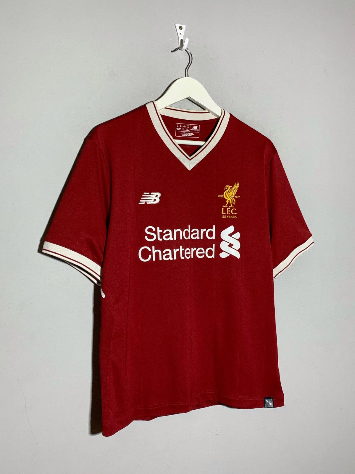 New Balance #20 Lallana Liverpool New Balance 2017/18 Football Shirt Size US L / EU 52-54 / 3 - 3 Thumbnail