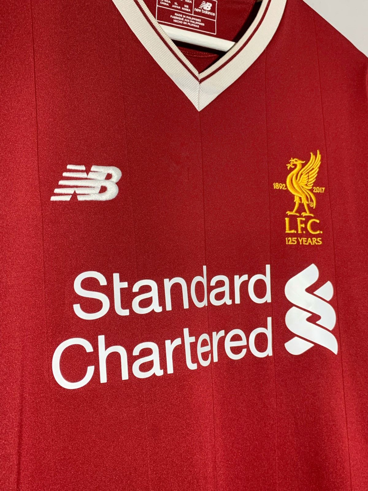 New Balance #20 Lallana Liverpool New Balance 2017/18 Football Shirt Size US L / EU 52-54 / 3 - 4 Thumbnail