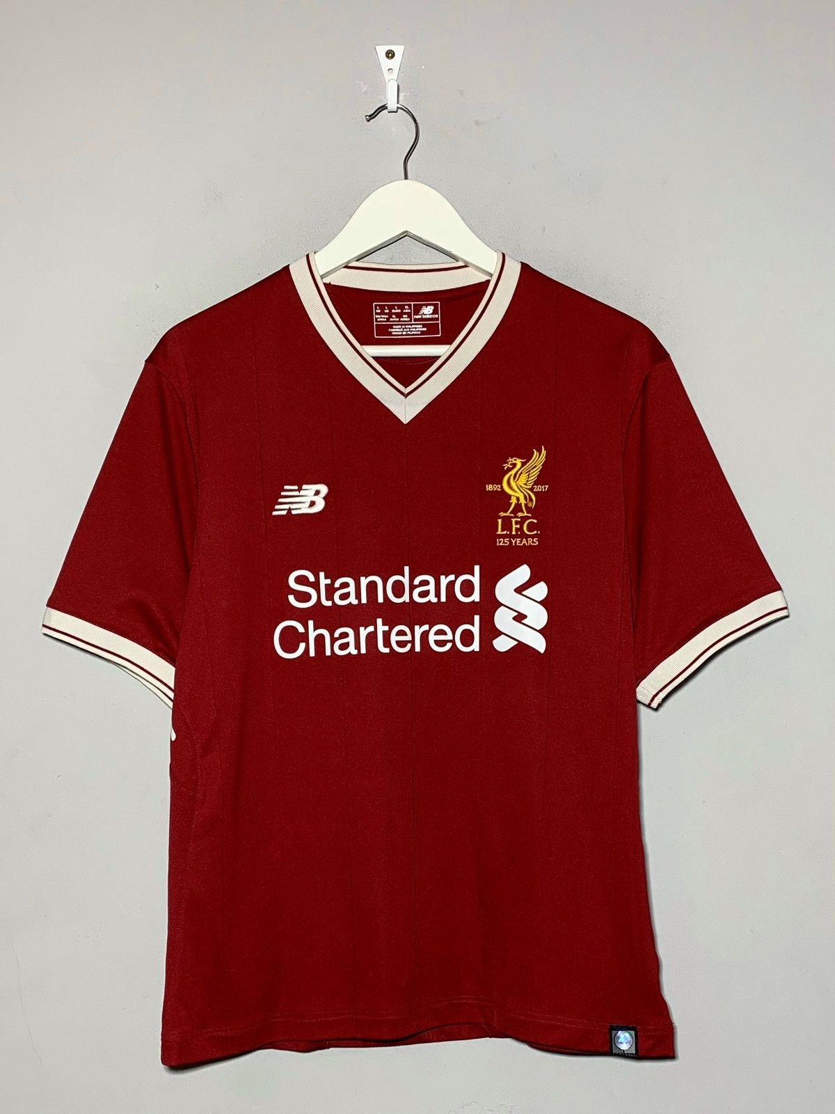 New Balance #20 Lallana Liverpool New Balance 2017/18 Football Shirt Size US L / EU 52-54 / 3 - 2 Thumbnail