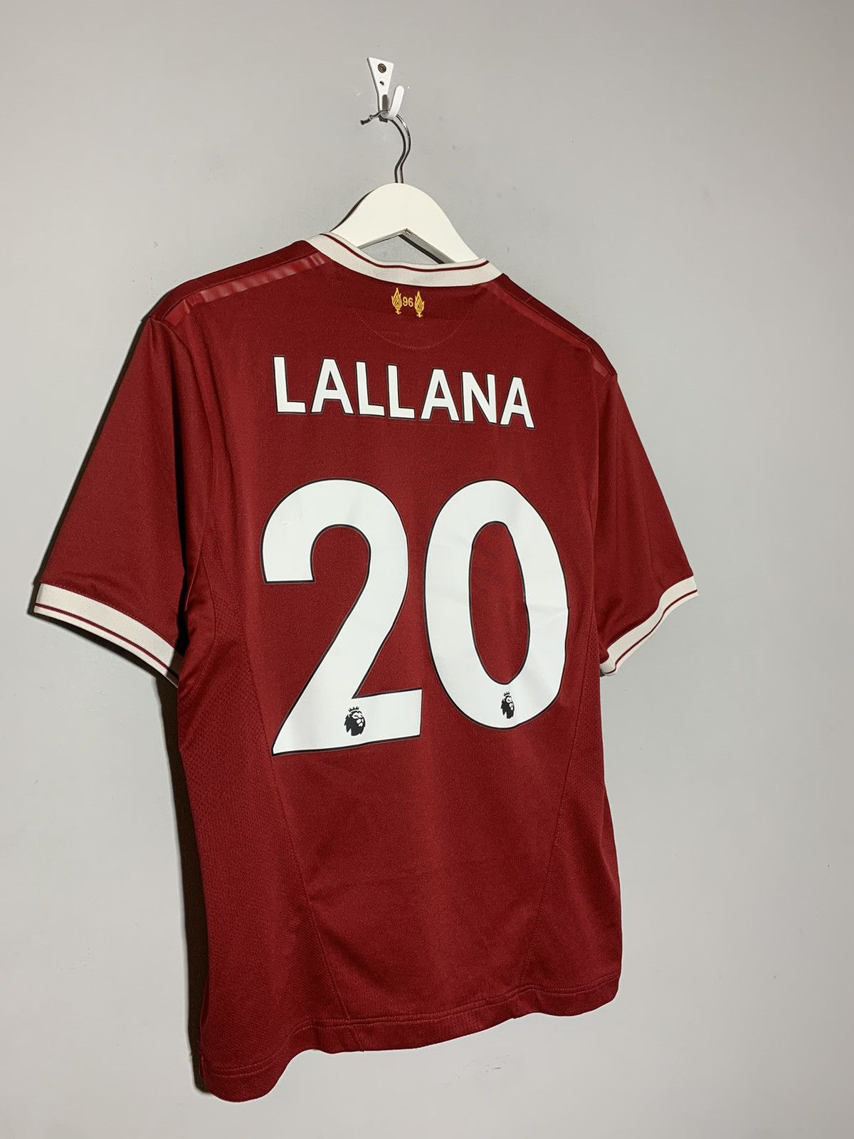 New Balance #20 Lallana Liverpool New Balance 2017/18 Football Shirt Size US L / EU 52-54 / 3 - 1 Thumbnail