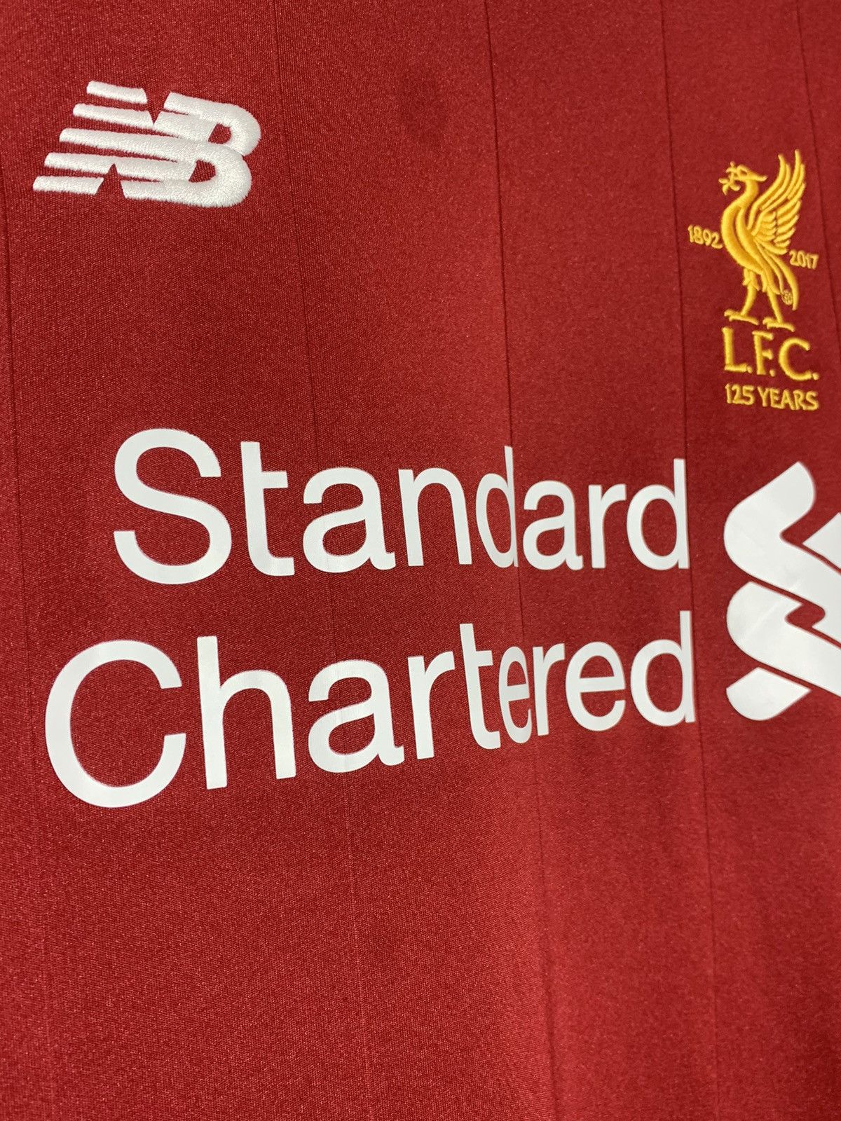 New Balance #20 Lallana Liverpool New Balance 2017/18 Football Shirt Size US L / EU 52-54 / 3 - 7 Thumbnail
