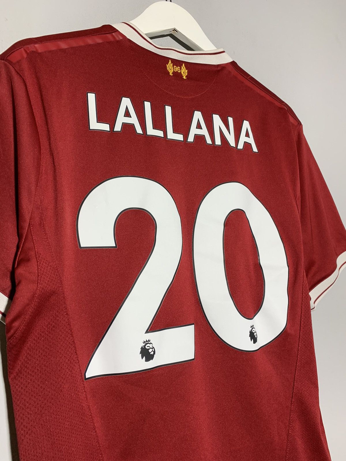New Balance #20 Lallana Liverpool New Balance 2017/18 Football Shirt Size US L / EU 52-54 / 3 - 10 Thumbnail