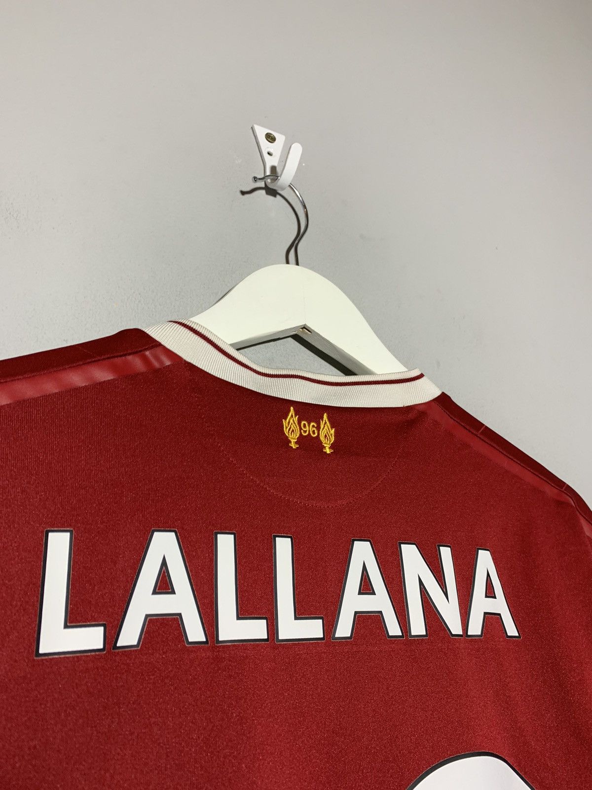 New Balance #20 Lallana Liverpool New Balance 2017/18 Football Shirt Size US L / EU 52-54 / 3 - 11 Thumbnail