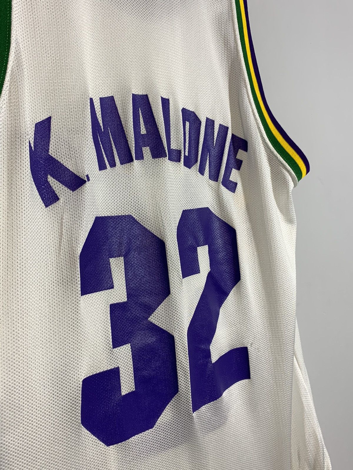 Champion × NBA × Vintage #32 K.Malone Jazz Utah Champion Vintage NBA Jersey Size US L / EU 52-54 / 3 - 8 Thumbnail