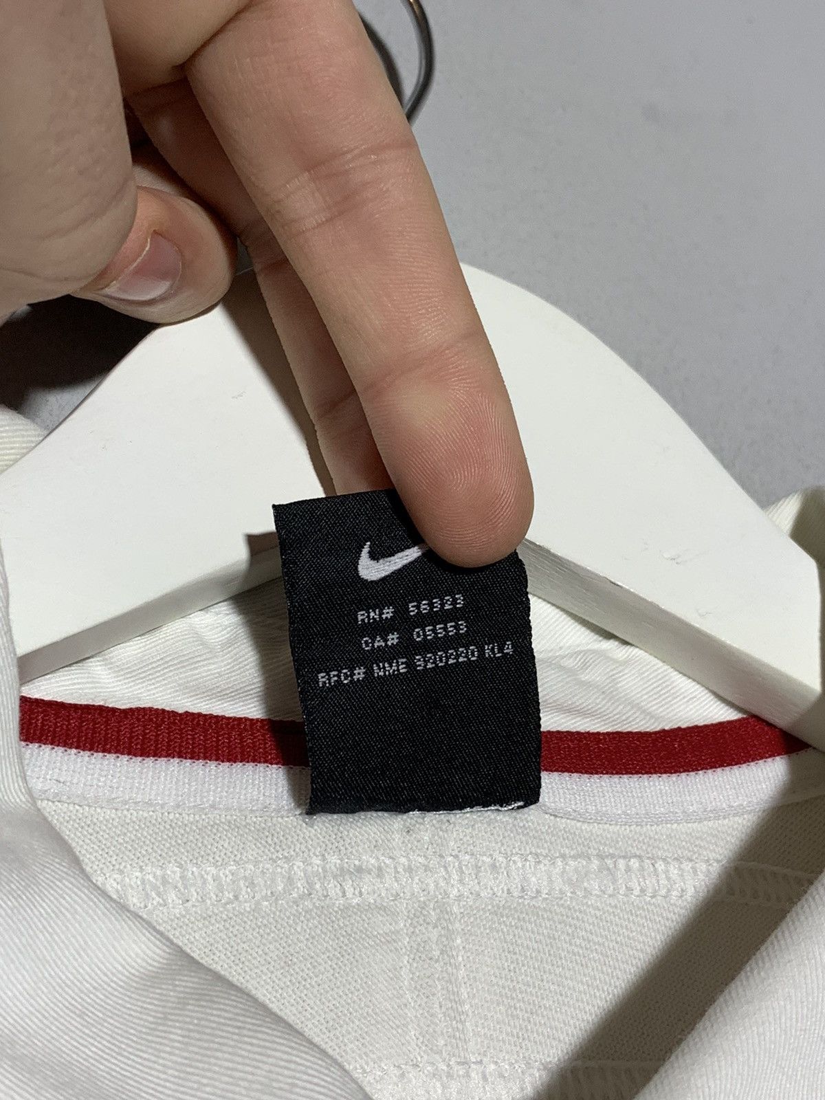 Nike × Vintage England Nike Vintage Y2k Streetwear Hype Rugby Jersey Size US XL / EU 56 / 4 - 10 Thumbnail