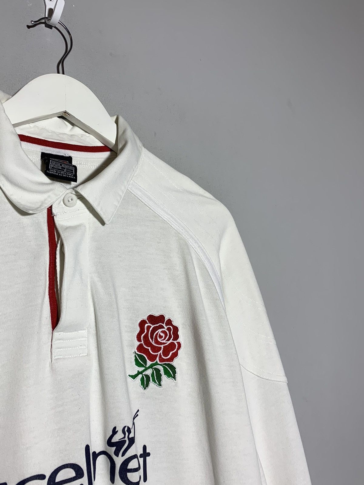 Nike × Vintage England Nike Vintage Y2k Streetwear Hype Rugby Jersey Size US XL / EU 56 / 4 - 5 Thumbnail