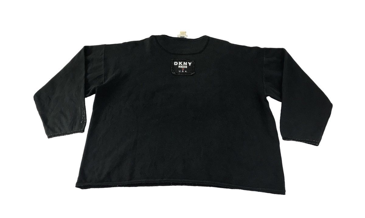 DKNY × Vintage DKNY USA Jeans Baggy Sweatshirt Crew Neck Size US L / EU 52-54 / 3 - 2 Thumbnail