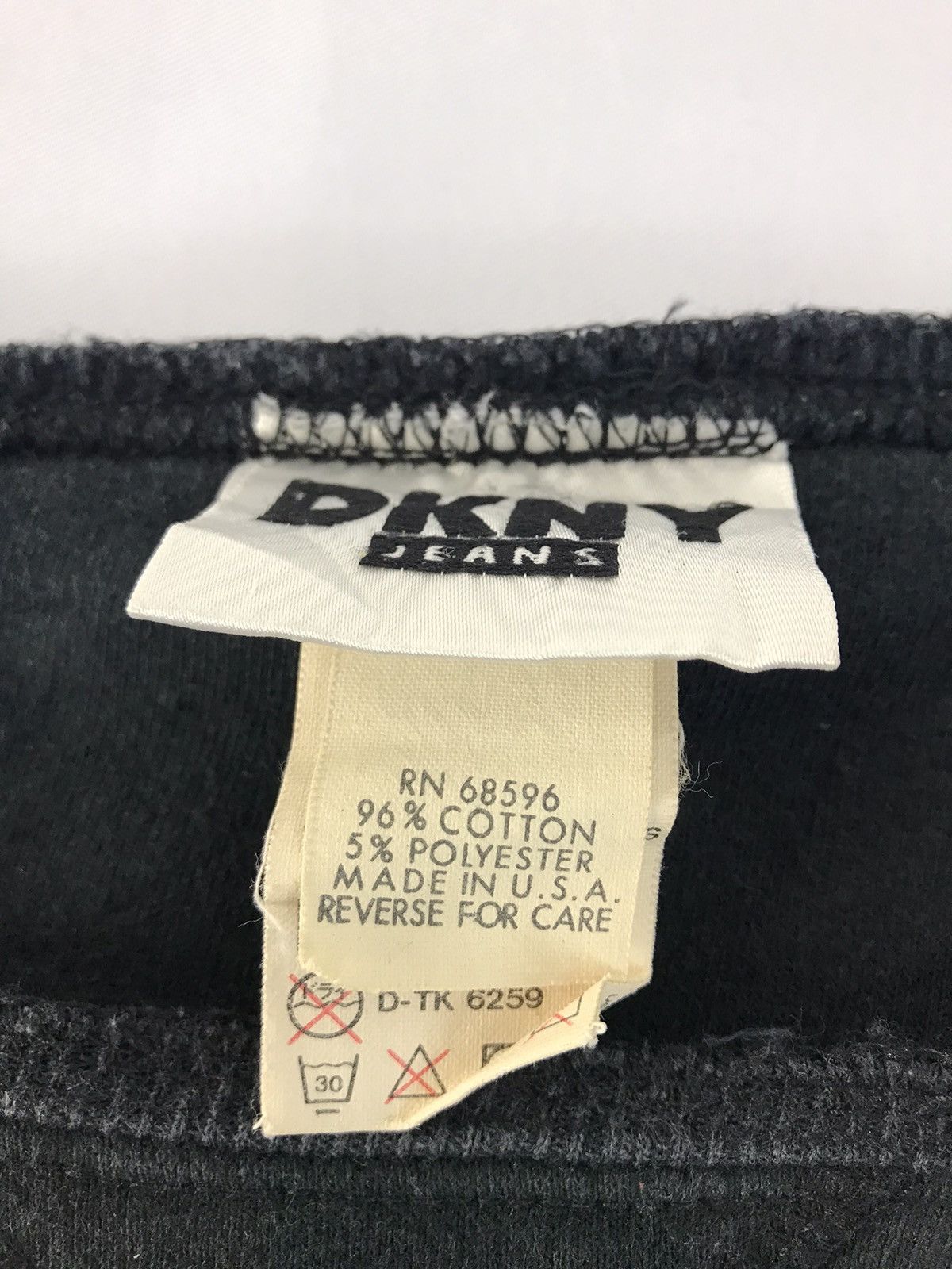 DKNY × Vintage DKNY USA Jeans Baggy Sweatshirt Crew Neck Size US L / EU 52-54 / 3 - 6 Thumbnail