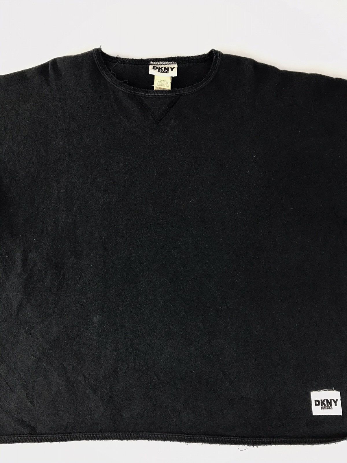 DKNY × Vintage DKNY USA Jeans Baggy Sweatshirt Crew Neck Size US L / EU 52-54 / 3 - 3 Thumbnail