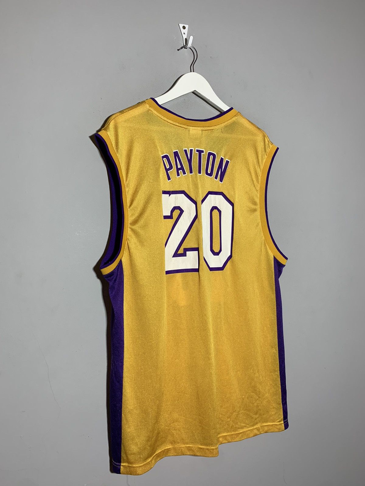 NBA × Reebok #20 Payton L.A Lakers Reebok Y2k Streetwear NBA Jersey Size US L / EU 52-54 / 3 - 7 Thumbnail