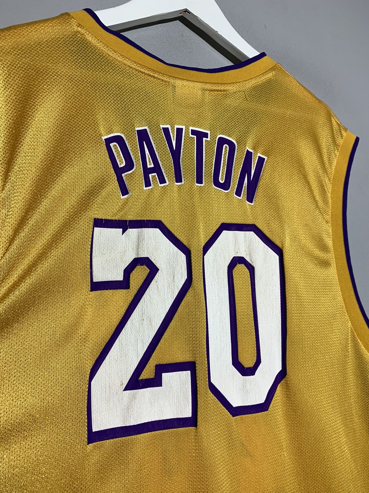 NBA × Reebok #20 Payton L.A Lakers Reebok Y2k Streetwear NBA Jersey Size US L / EU 52-54 / 3 - 8 Thumbnail