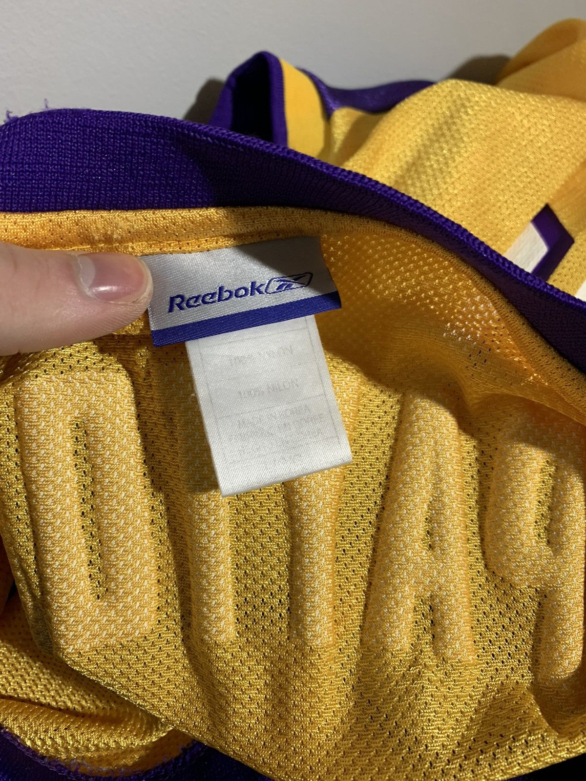 NBA × Reebok #20 Payton L.A Lakers Reebok Y2k Streetwear NBA Jersey Size US L / EU 52-54 / 3 - 10 Thumbnail