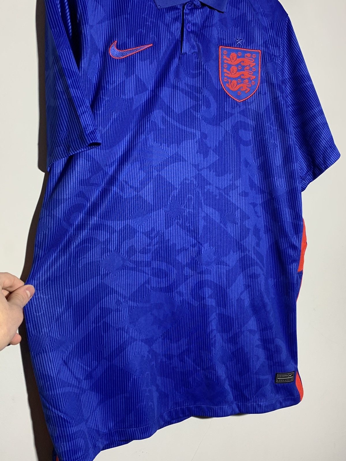 Nike England Nike Away 2020 Y2k Streetwear Football Shirt Size US XL / EU 56 / 4 - 7 Thumbnail