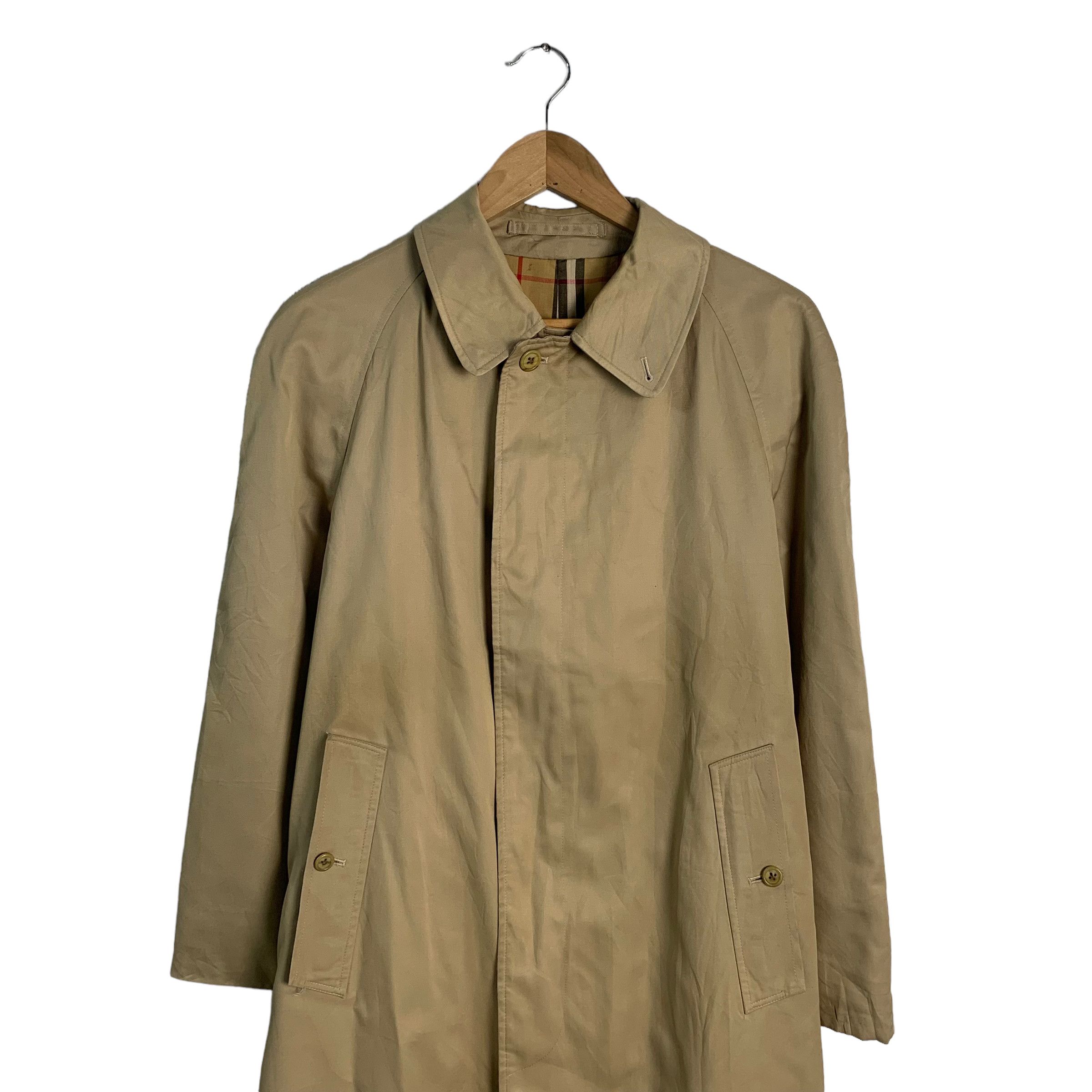 Burberry Vintage Burberrys Nova Check Inside Trench Coat Size US M / EU 48-50 / 2 - 3 Thumbnail