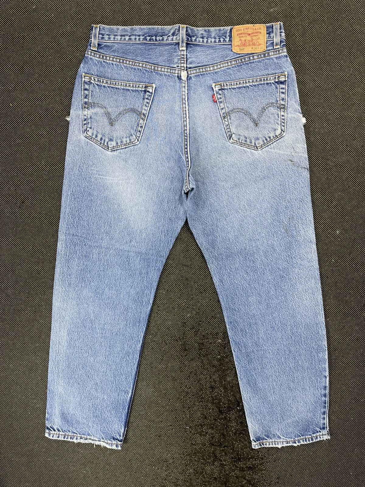 Levi's Vintage Levis 550 Stone Wash Jeans - J458 Size US 37 - 2 Thumbnail