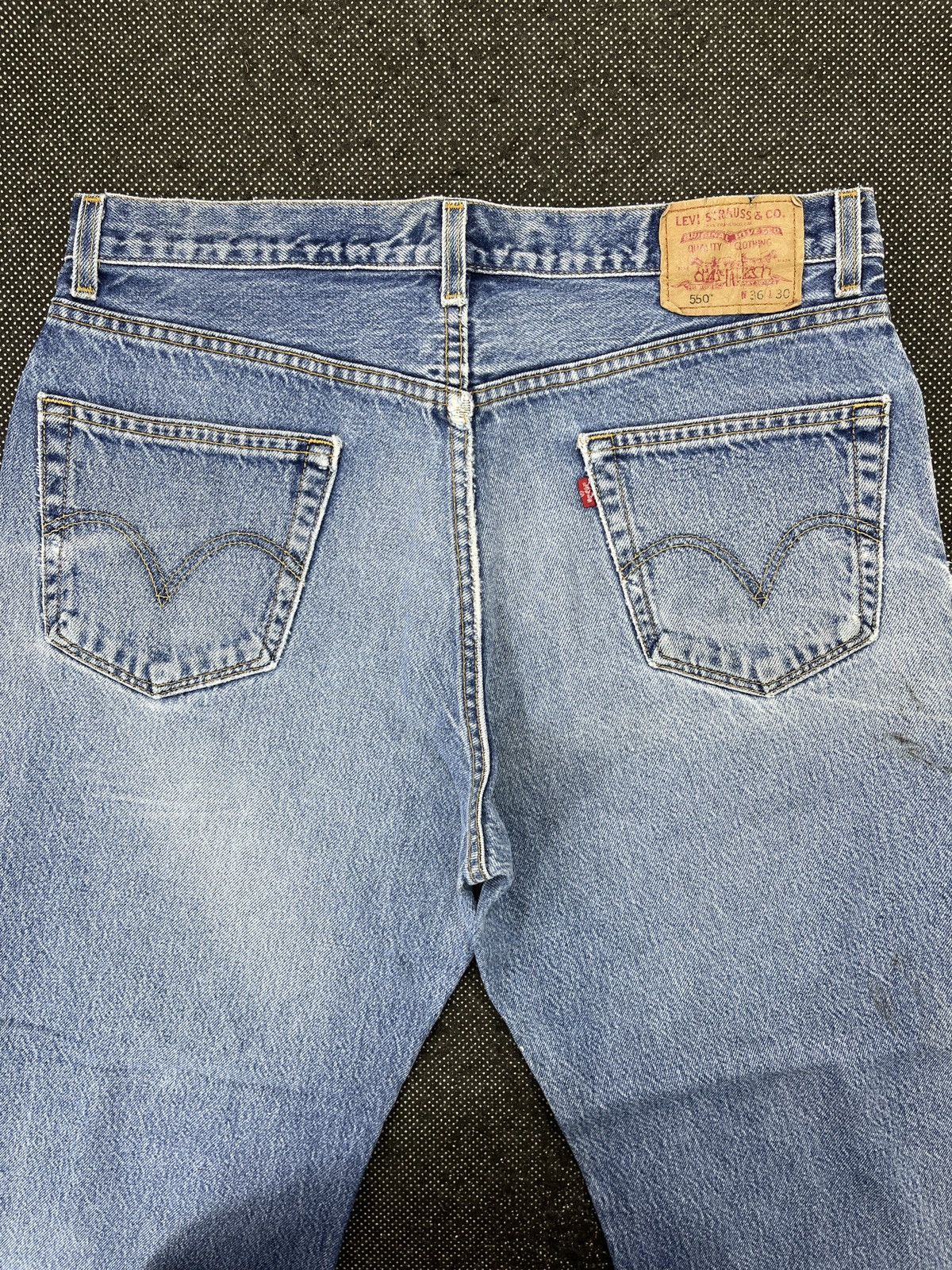 Levi's Vintage Levis 550 Stone Wash Jeans - J458 Size US 37 - 4 Thumbnail