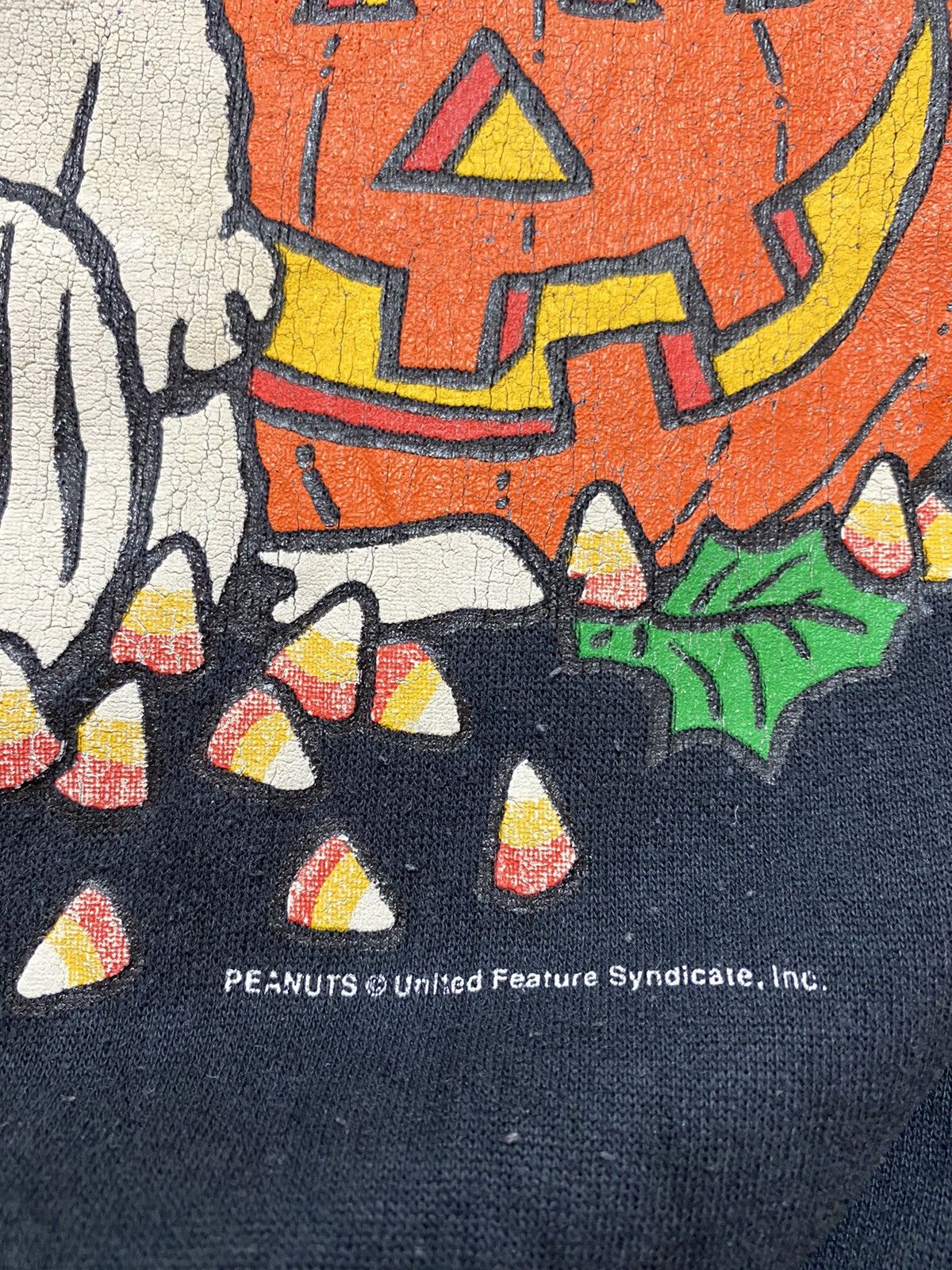 Peanuts × Vintage Vintage Peanuts X Hallowen Sweatshirt Size US L / EU 52-54 / 3 - 3 Thumbnail