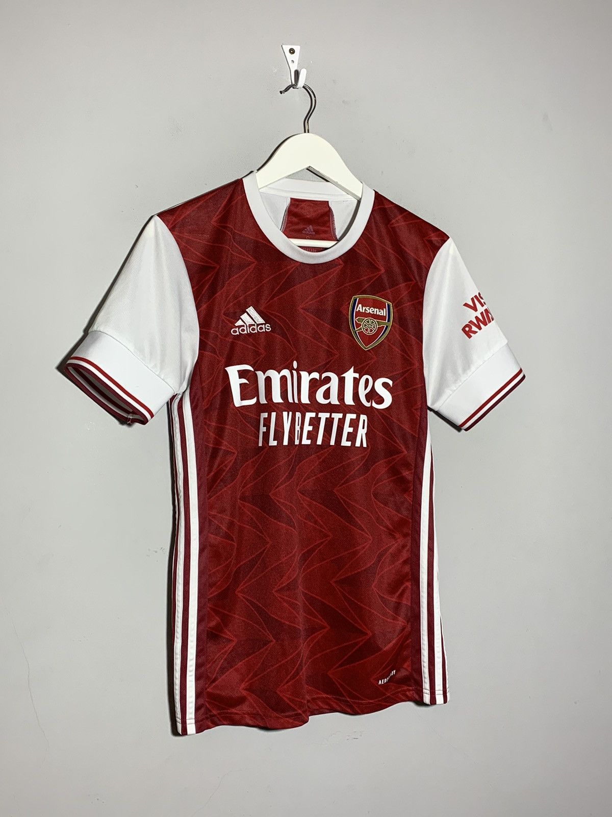 Adidas Arsenal London Adidas 2020/21 Football Shirt Soccer Jersey Size US S / EU 44-46 / 1 - 2 Thumbnail