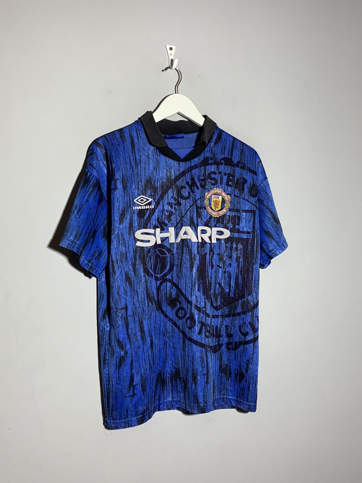 Vintage Manchester United Umbro Vintage 1992/93 Y2k Football Shirt Size US M / EU 48-50 / 2 - 2 Thumbnail