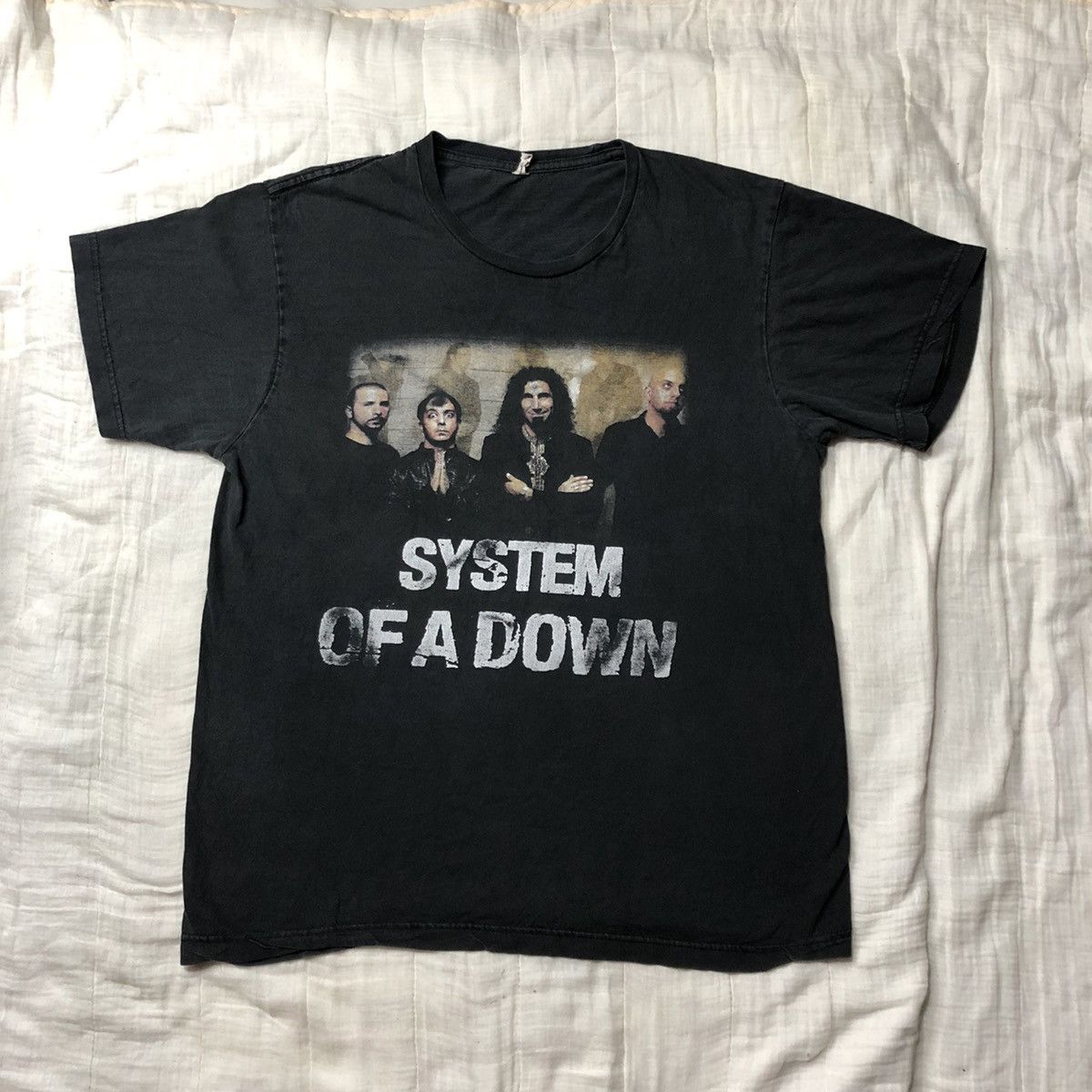 Band Tees Vintage Y2K System Of A Down T Shirt Size US L / EU 52-54 / 3 - 2 Thumbnail