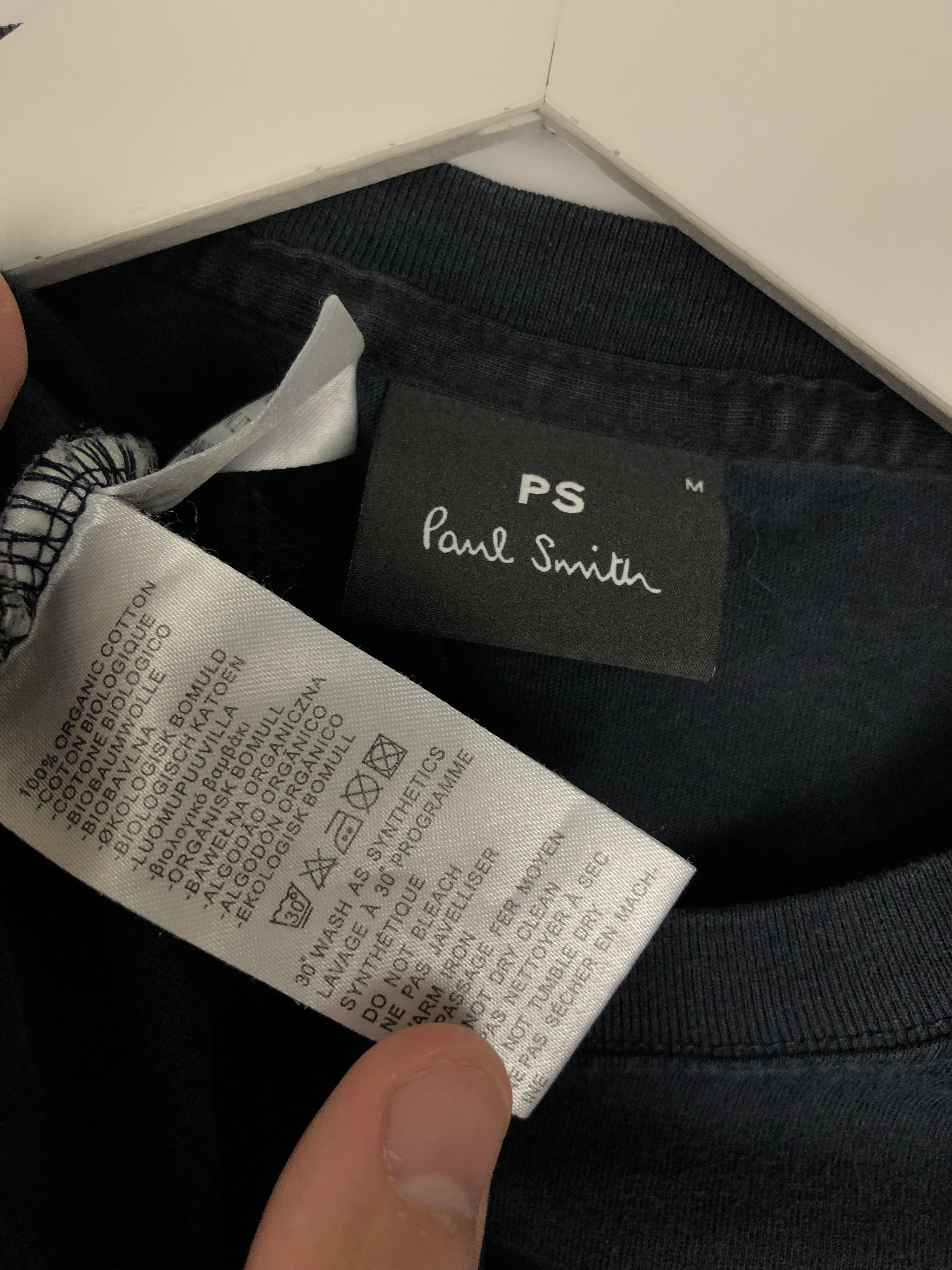 Paul Smith PAUL SMITH T-SHIRT SMALL LOGO BASIC TEE SIZE M Size US M / EU 48-50 / 2 - 7 Thumbnail
