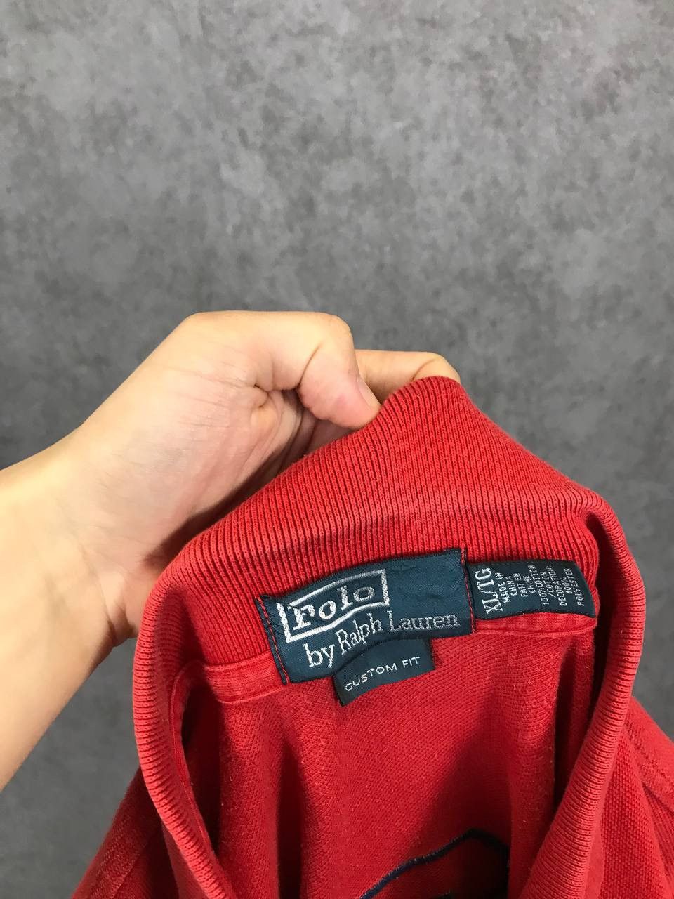 Vintage Polo Ralph Lauren Great Britain overprinted vintage polo tee Size US XL / EU 56 / 4 - 6 Thumbnail