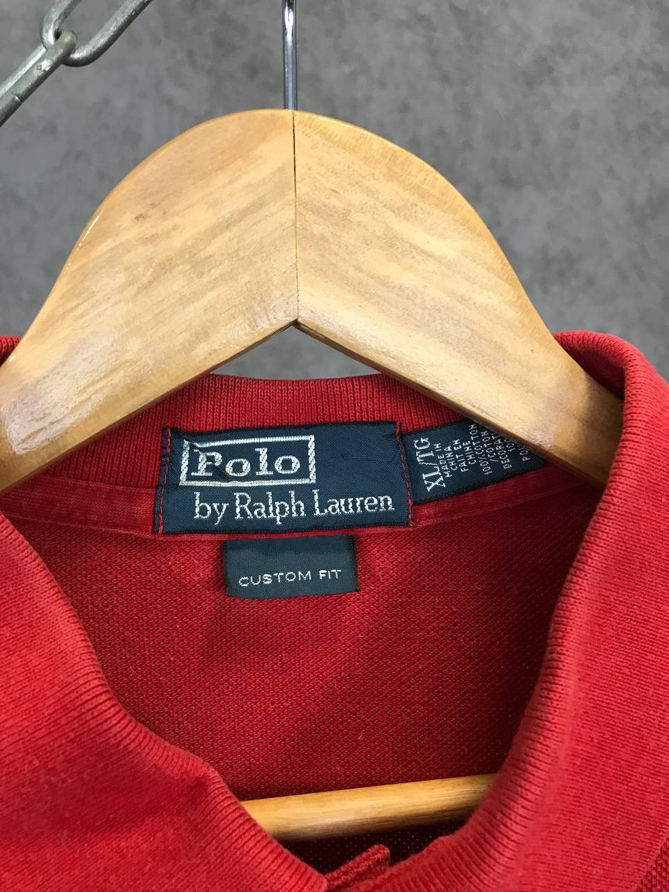 Vintage Polo Ralph Lauren Great Britain overprinted vintage polo tee Size US XL / EU 56 / 4 - 5 Thumbnail