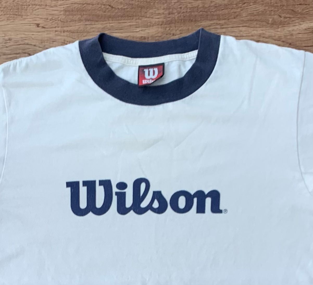 Vintage × Wilson Vintage Tee D 40 wilson Size US M / EU 48-50 / 2 - 2 Thumbnail