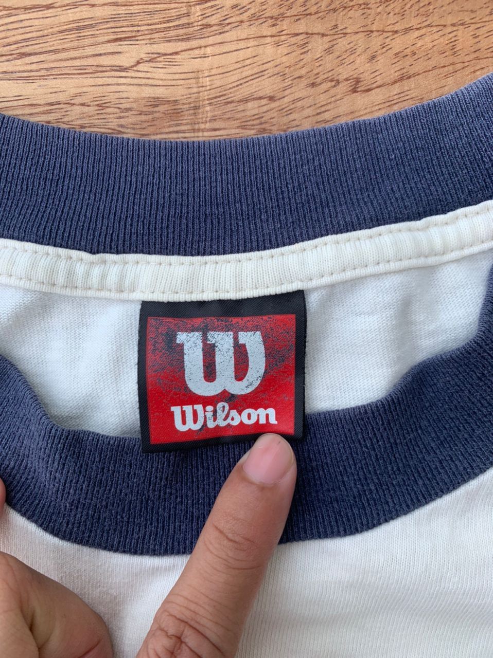 Vintage × Wilson Vintage Tee D 40 wilson Size US M / EU 48-50 / 2 - 5 Thumbnail