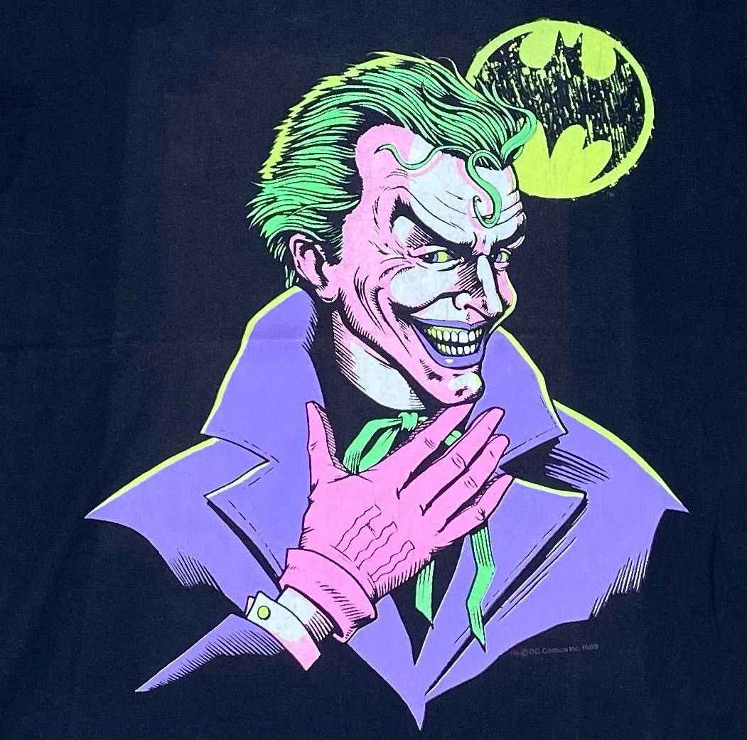 DC Comics × Vintage vintage tee Joker Batman ( A 19 ) Size US XL / EU 56 / 4 - 2 Thumbnail