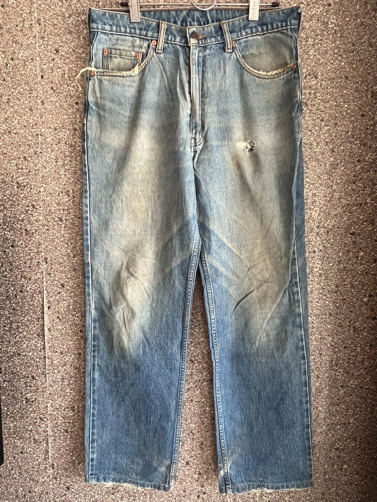 image of Distressed Denim x Levis Ft51 in Denim, Men's (Size 33)