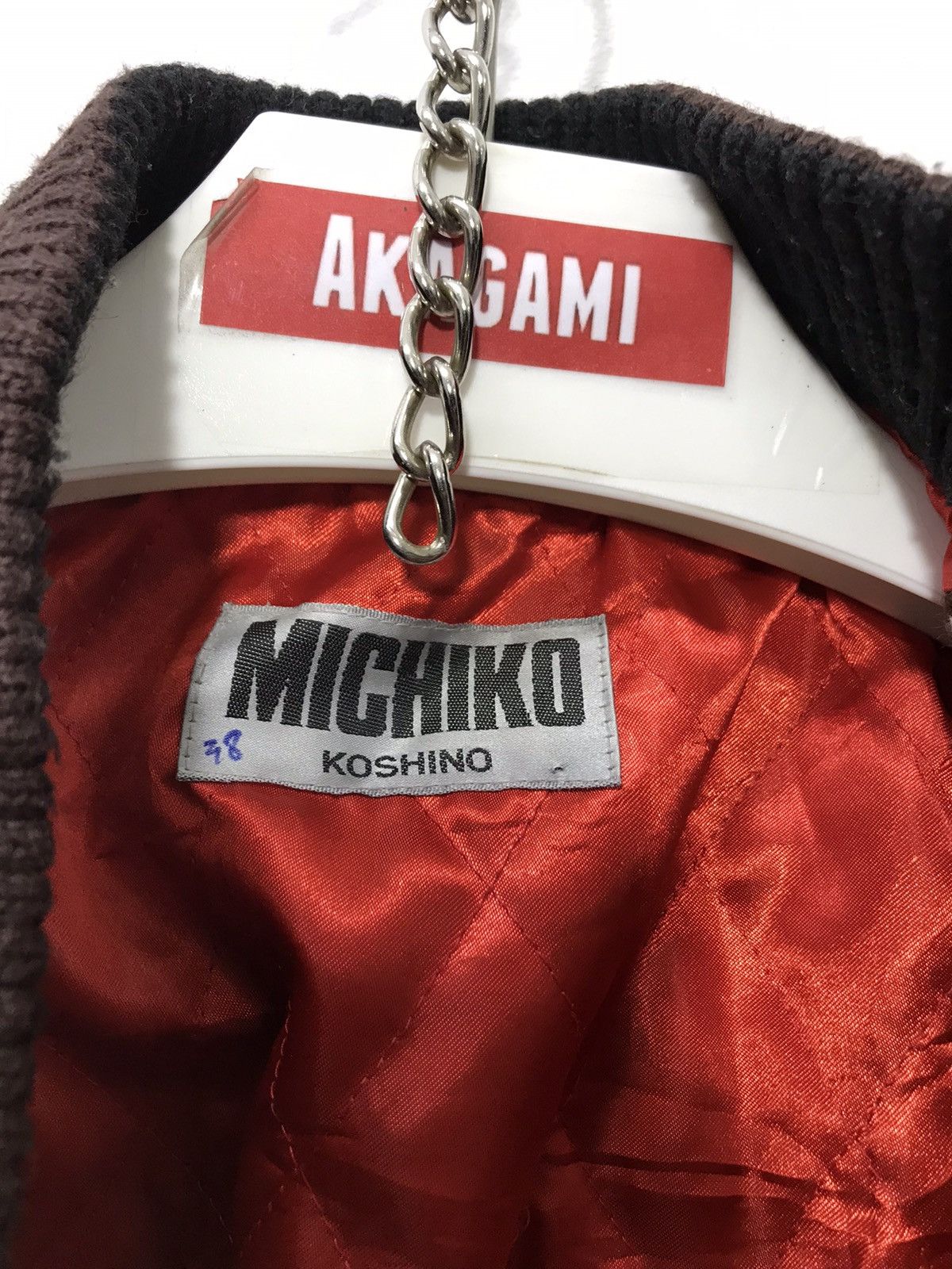 Michiko Koshino London 💖Vintage Michiko Koshino Varsity Jacket 2🟩0 Size US L / EU 52-54 / 3 - 7 Thumbnail
