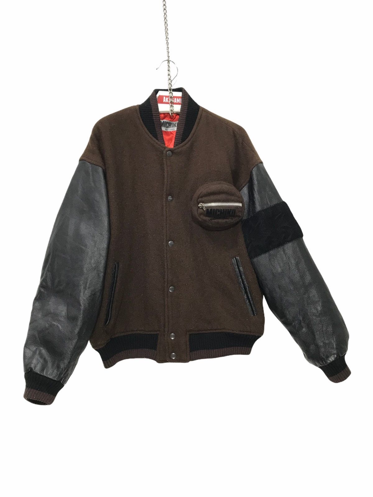 Michiko Koshino London 💖Vintage Michiko Koshino Varsity Jacket 2🟩0 Size US L / EU 52-54 / 3 - 3 Thumbnail