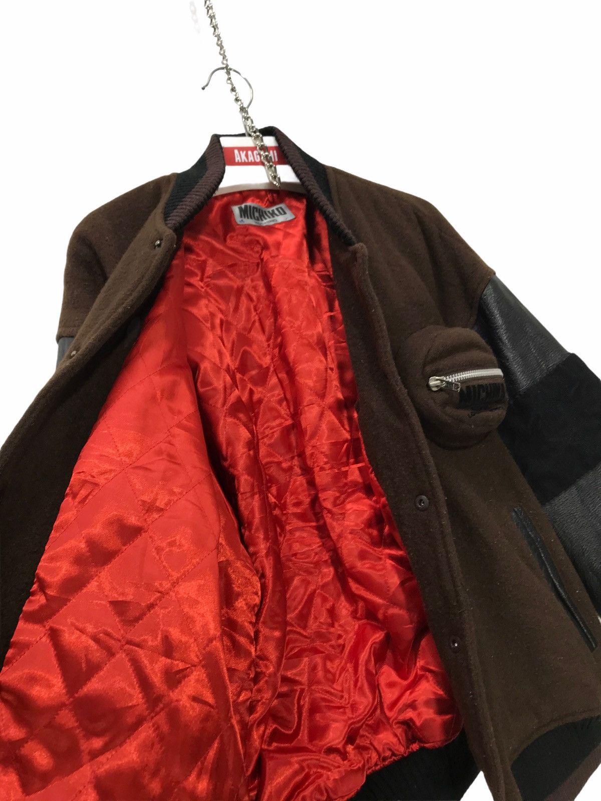 Michiko Koshino London 💖Vintage Michiko Koshino Varsity Jacket 2🟩0 Size US L / EU 52-54 / 3 - 6 Thumbnail