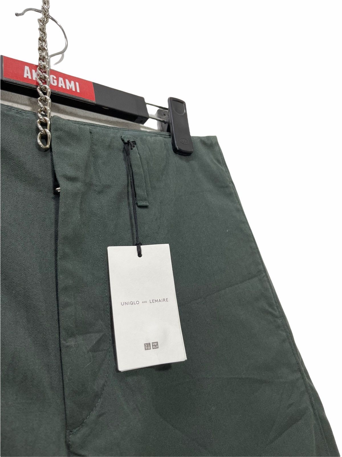 Christophe Lemaire New Lemaire x Uniglo Khaki Tapered Pant 3🟦1 Size US 29 - 3 Thumbnail