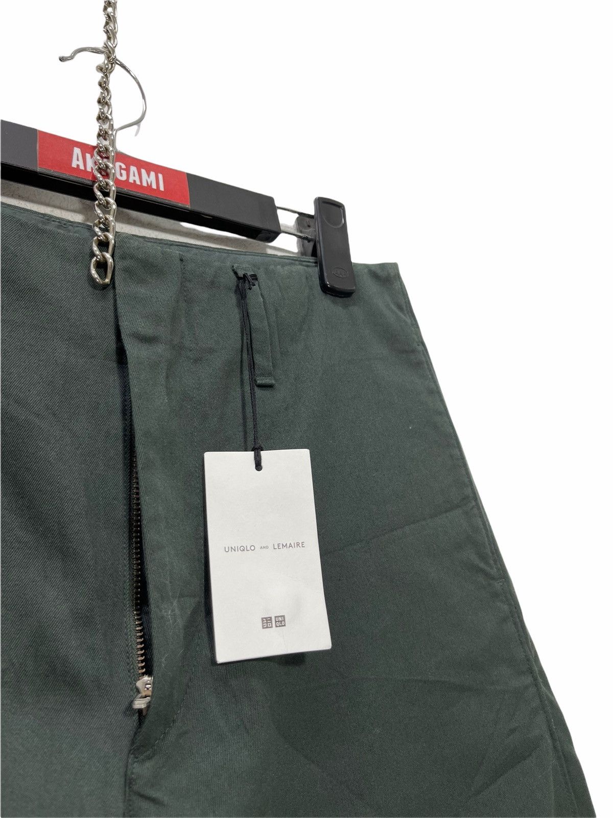 Christophe Lemaire New Lemaire x Uniglo Khaki Tapered Pant 3🟦1 Size US 29 - 4 Thumbnail