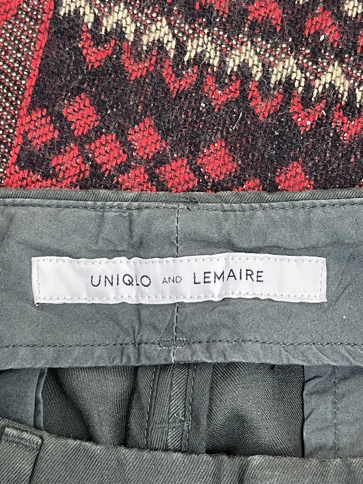 Christophe Lemaire New Lemaire x Uniglo Khaki Tapered Pant 3🟦1 Size US 29 - 7 Thumbnail