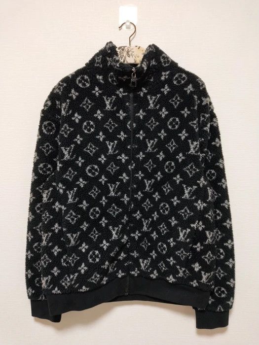 Louis Vuitton Monogram Fleece Jacket Size US L / EU 52-54 / 3 - 1 Thumbnail